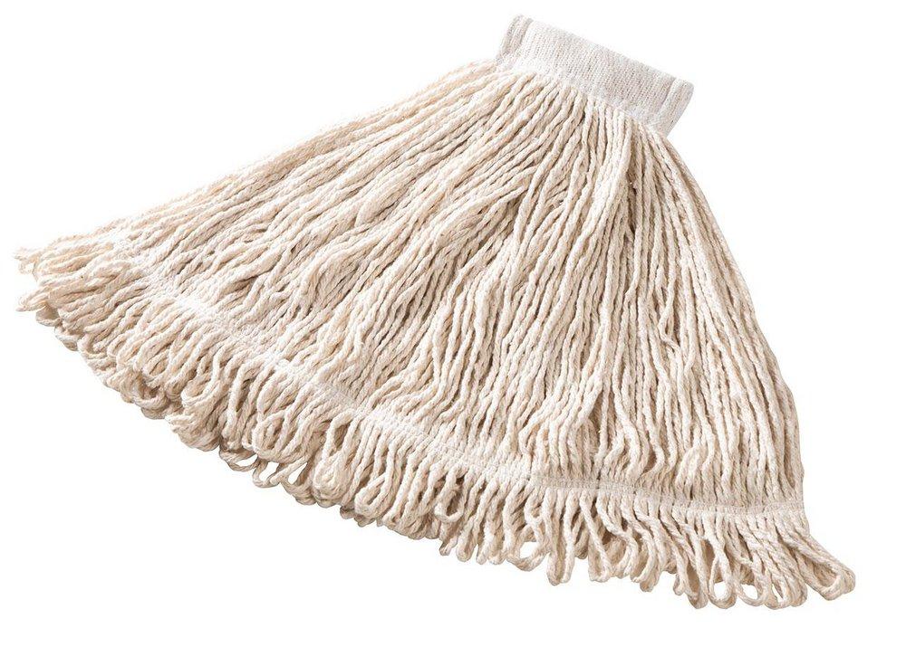 Rubbermaid White Large Wet Mop Heavy Duty 