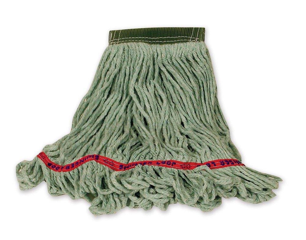 Rubbermaid Green 5 in. Headband Heavy Duty Medium Wet Mop 