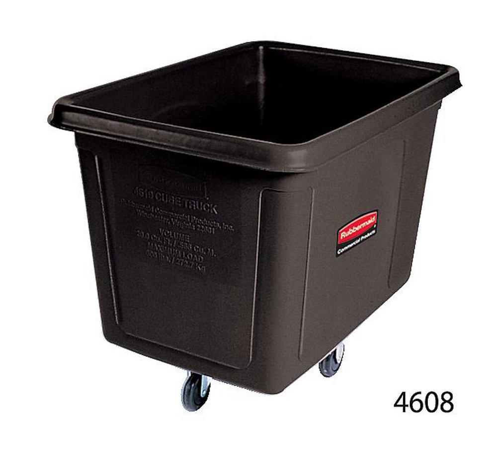 Rubbermaid Black 38 in. Cube Truck in Black 