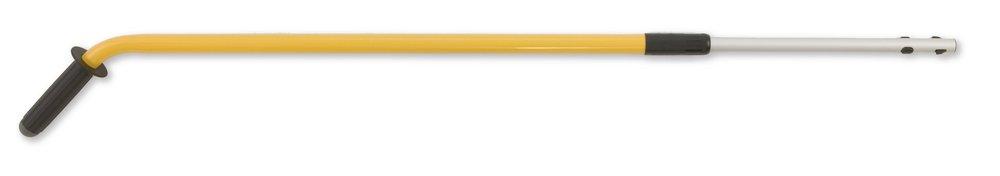 Rubbermaid Yellow 72 in. Quick-Connect Short Extension Aluminum Handle 