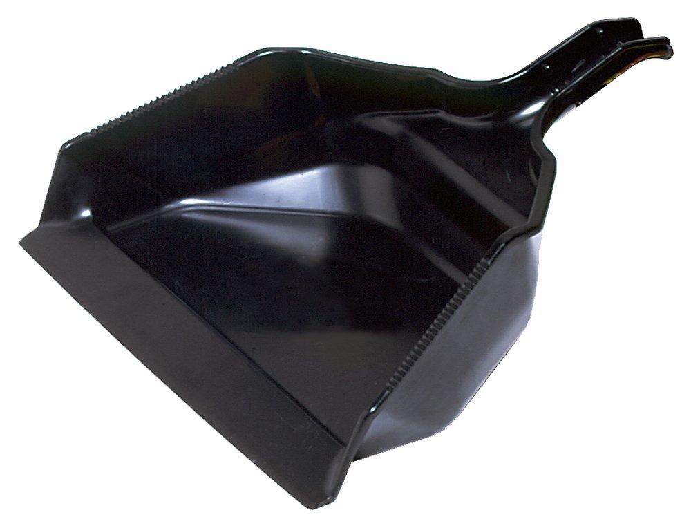 Rubbermaid Black Heavy Duty Plastic Dust Pan 