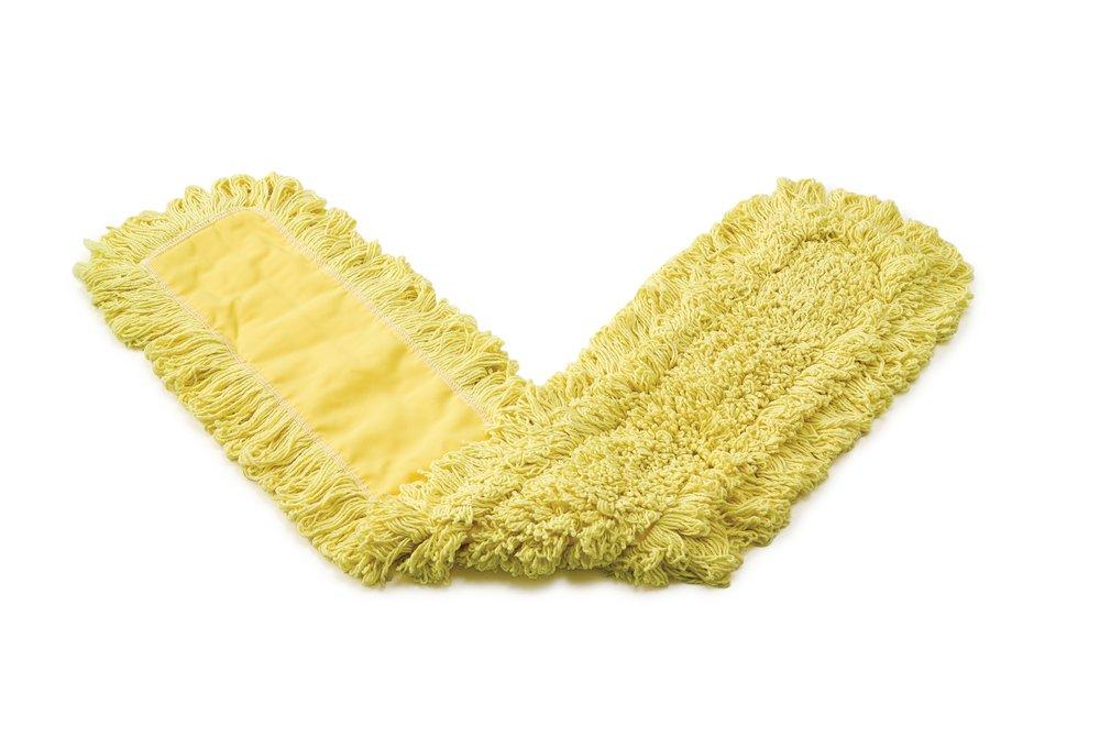 Rubbermaid Yellow 48 x 5 in. Dust Mop Loop End 