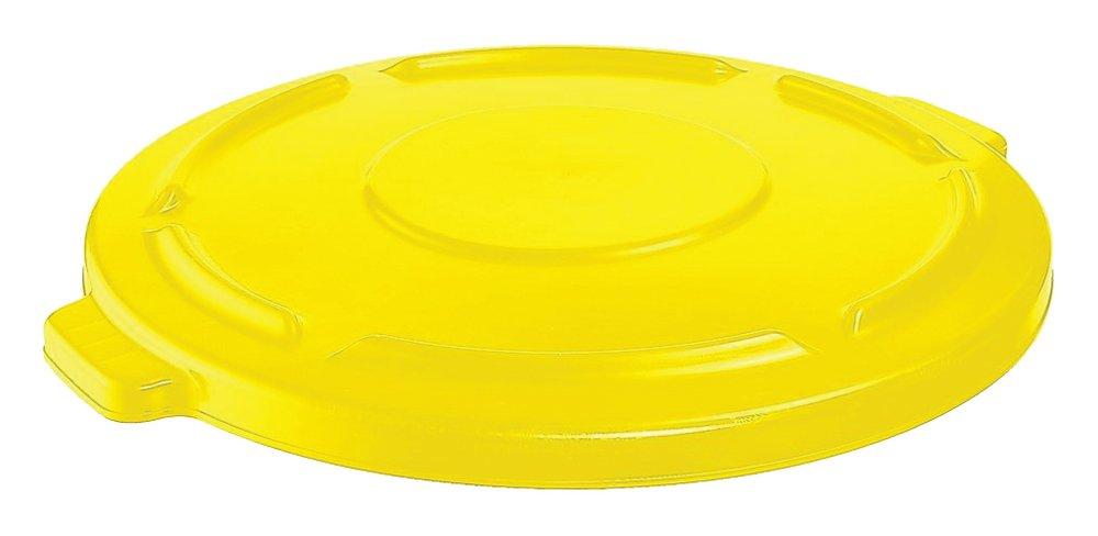 Rubbermaid Yellow 20-1/8 x 31-1/2 x 24-1/2 in. 44 gal Container Lid 