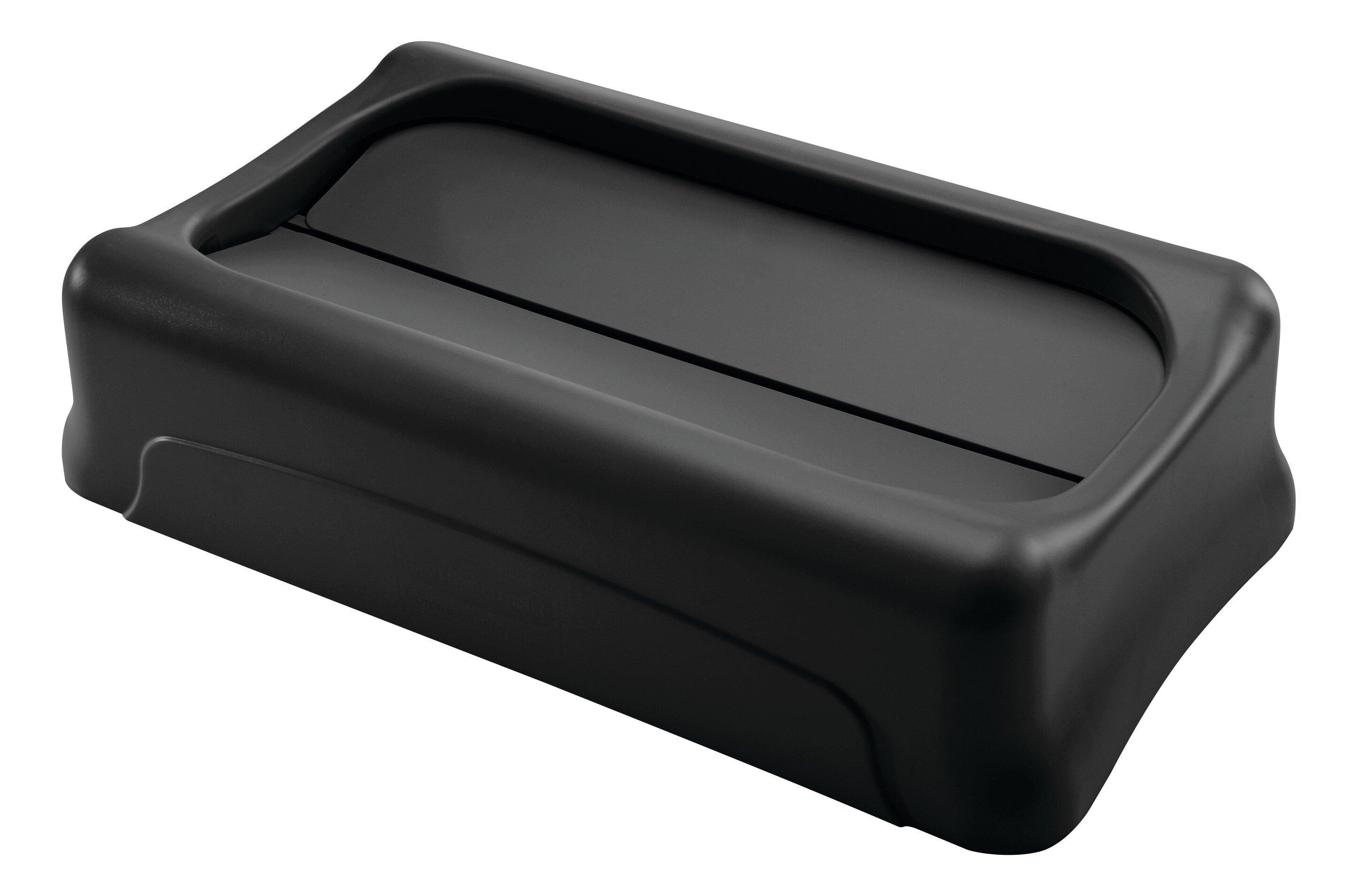 Rubbermaid Black Swing Lid for Trash Container 