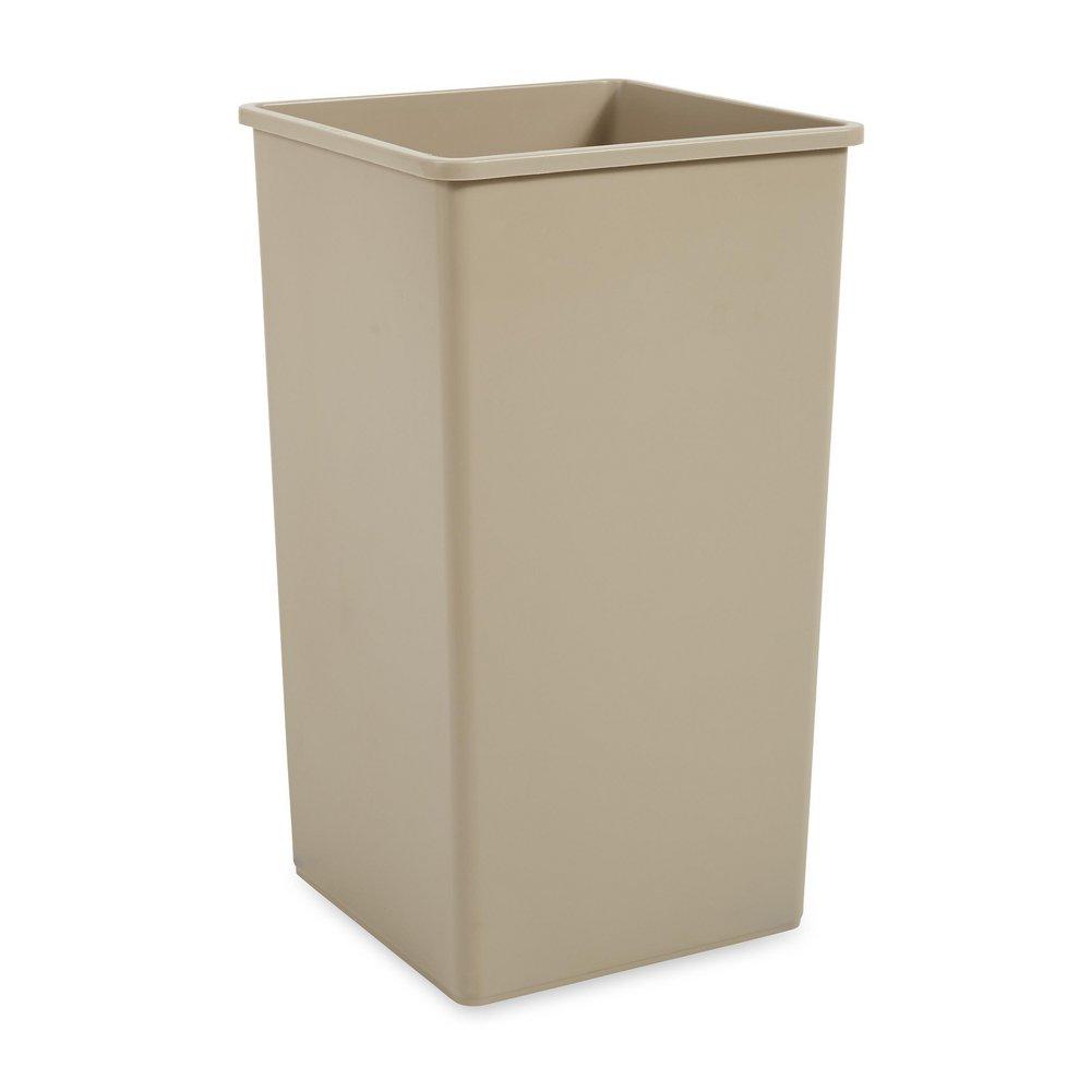 Rubbermaid Beige 50 gal Square Container 