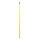 Rubbermaid Yellow 52 in. Quick-Connect Short Extension Handle 