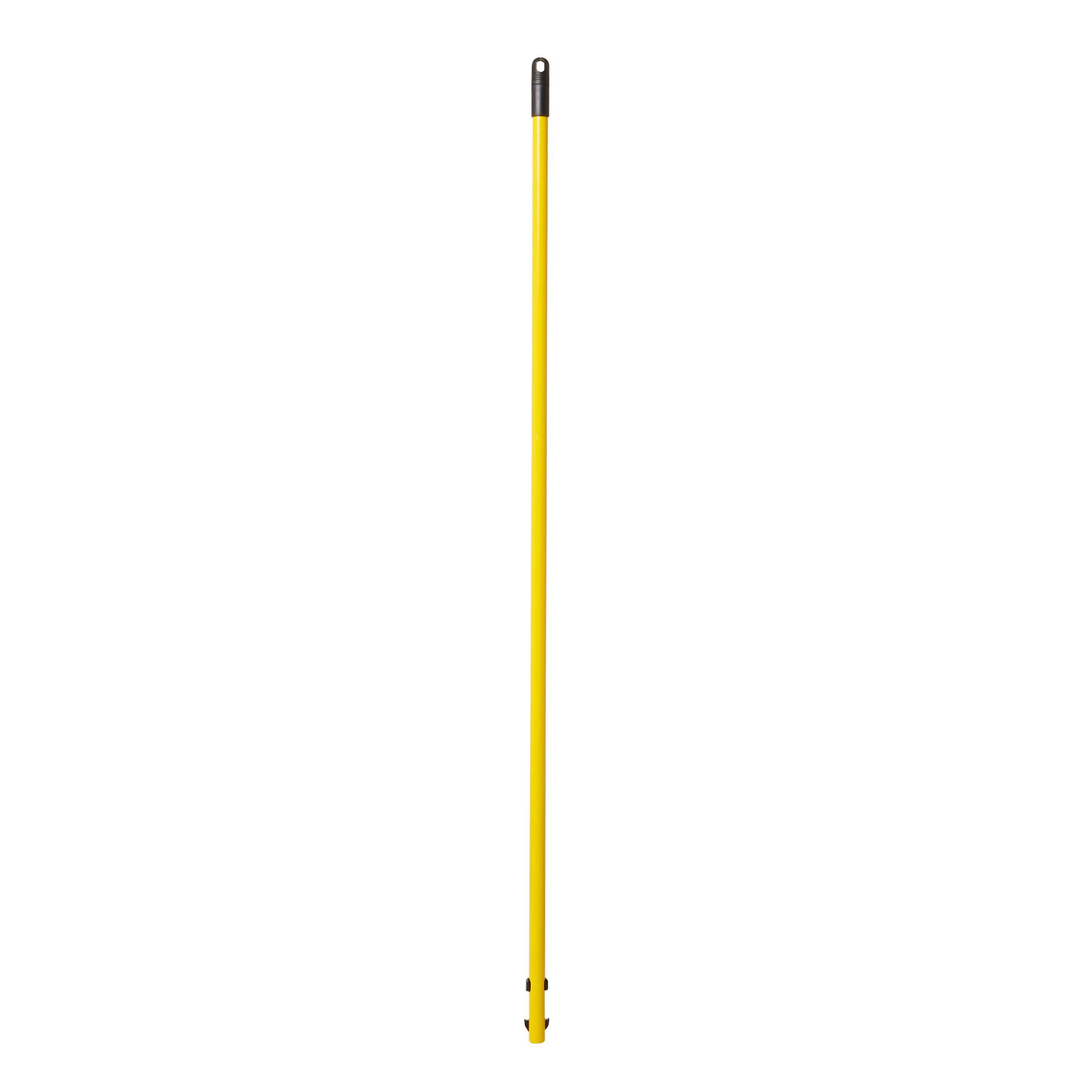 Rubbermaid Yellow 52 in. Quick-Connect Short Extension Handle 