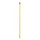 Rubbermaid Yellow 52 in. Quick-Connect Short Extension Handle 