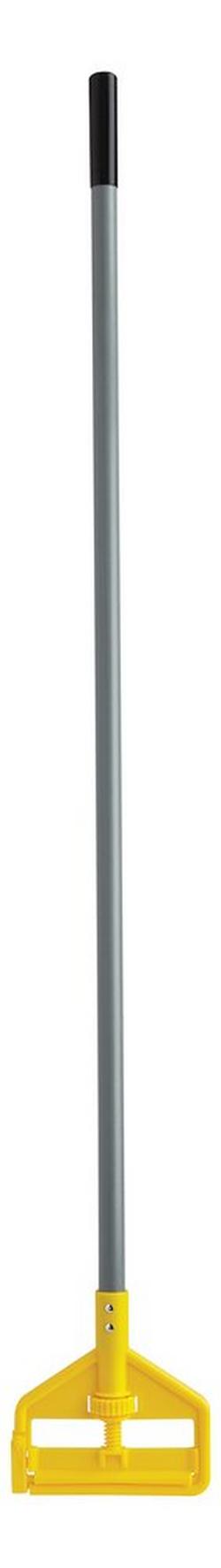 54 in. Fiberglass Wet Mop Handle in Metal