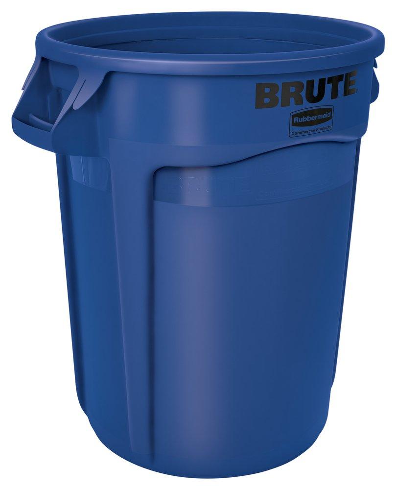 Rubbermaid Blue 22 in. 32 gal Polyethylene Container 
