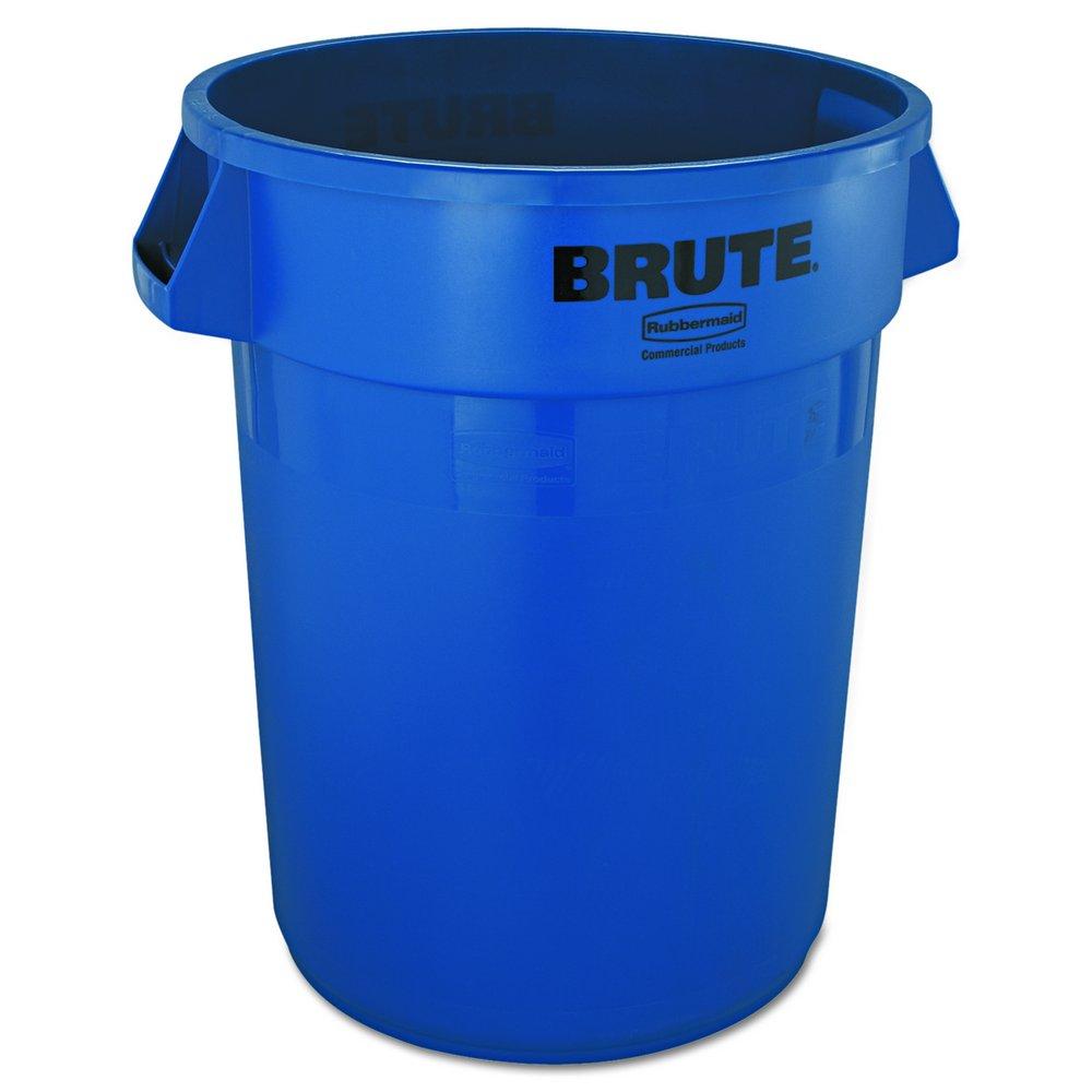 Rubbermaid Blue 22 in. 32 gal Polyethylene Container 