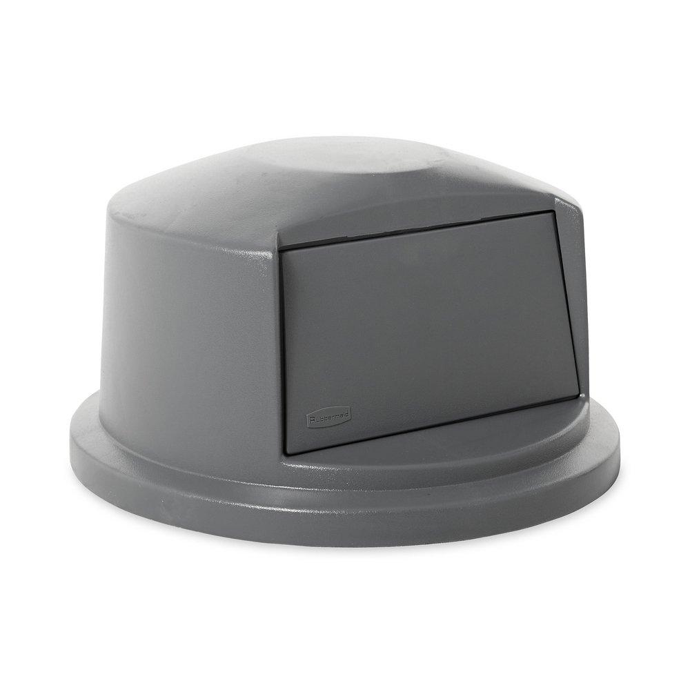 Rubbermaid Grey 23-1/5 x 12-1/4 x 22-20/29 in. Plastic Trash Dome Top Lid 