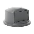 23-1/5 x 12-1/4 x 22-20/29 in. Plastic Trash Dome Top Lid in Grey