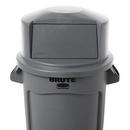 Rubbermaid Grey 23-1/5 x 12-1/4 x 22-20/29 in. Plastic Trash Dome Top Lid 