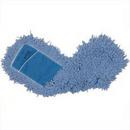 24 x 5 in. Twisted Loop Polyester Blend Dust Mop in Blue