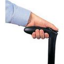 11-1/2 x 1-3/4 x 6 in. Plastic Dust Pan Handle Grip in Black