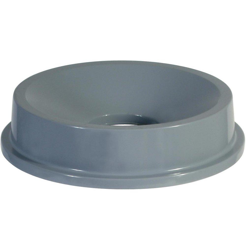 Rubbermaid Grey 20-1/8 x 5 x 20-1/8 in. Plastic Funnel Top Lid 