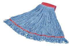 Heavy Duty Large Wet Mop in Blue