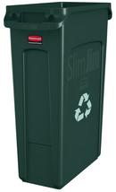 Rubbermaid Green 23 gal Recycled Container 
