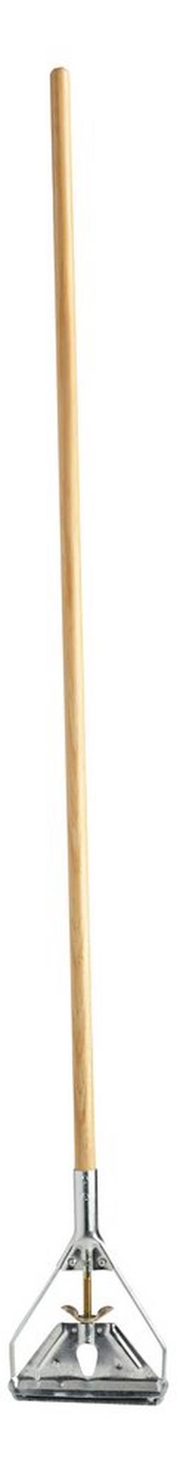 60 in. Wood and Steel Mop Handle in Natural