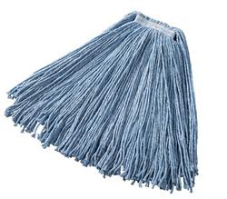 24 oz. Heavy Duty Premium PRO Blend Mop in Blue