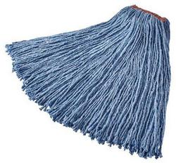24 oz. Heavy Duty Premium PRO Blend Mop in Blue