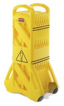 Rubbermaid Yellow Mobile Barrier 