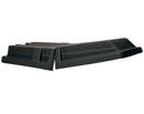Rubbermaid Black 69-1/2 in. Hanged Lid Tilt Truck 
