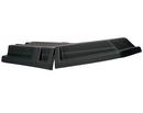 Rubbermaid Black 69-1/2 in. Hanged Lid Tilt Truck 