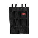 Rubbermaid Black 1-1/2 x 28 x 19-3/4 in. Fabric Nine Pocket Hanging Cart Caddy Bag 