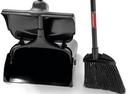 Rubbermaid Black 35 in. Polypropylene Bristles Lobby Broom with Wood Handle in Black 