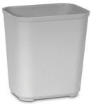 Rubbermaid Grey 28 qt Fire Resistant Waste Basket 