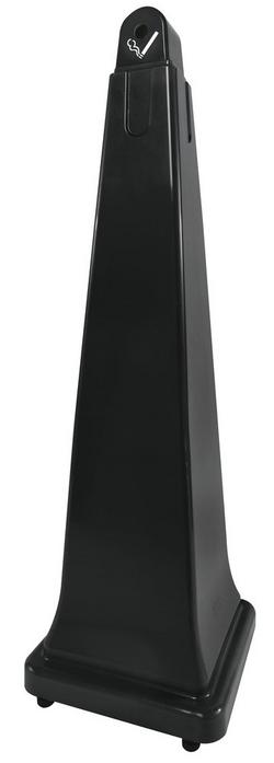 1 gal Cigarette Receptacle in Black