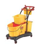 Mopping Trolley Down Press in Yellow
