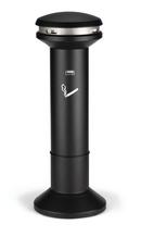 Rubbermaid Black Ultra-High Capacity Smoking Receptacle 