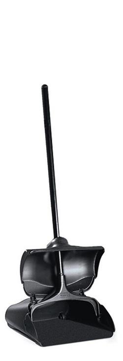 Upright Dust Pan in Black
