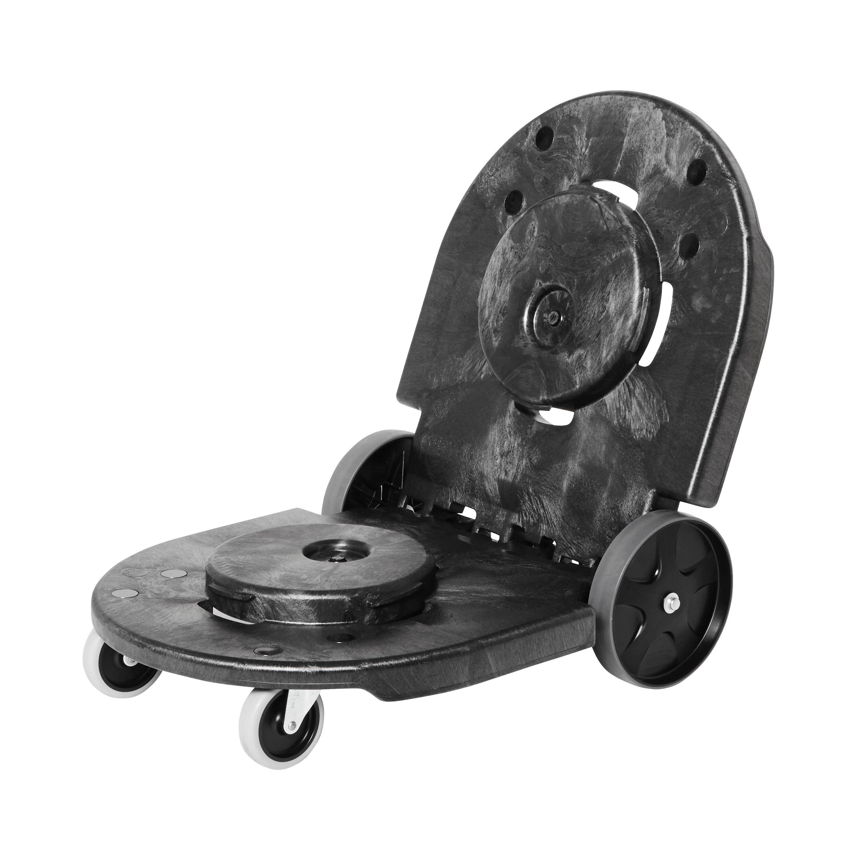Rubbermaid Black Trash Dolly for Container 