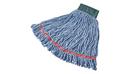 6 in. M Size Cotton and Plastic Wet Mop in Blue