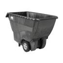 Rubbermaid Black 64-1/2 in. Standard Duty Structural Foam Tilt Truck in Black 