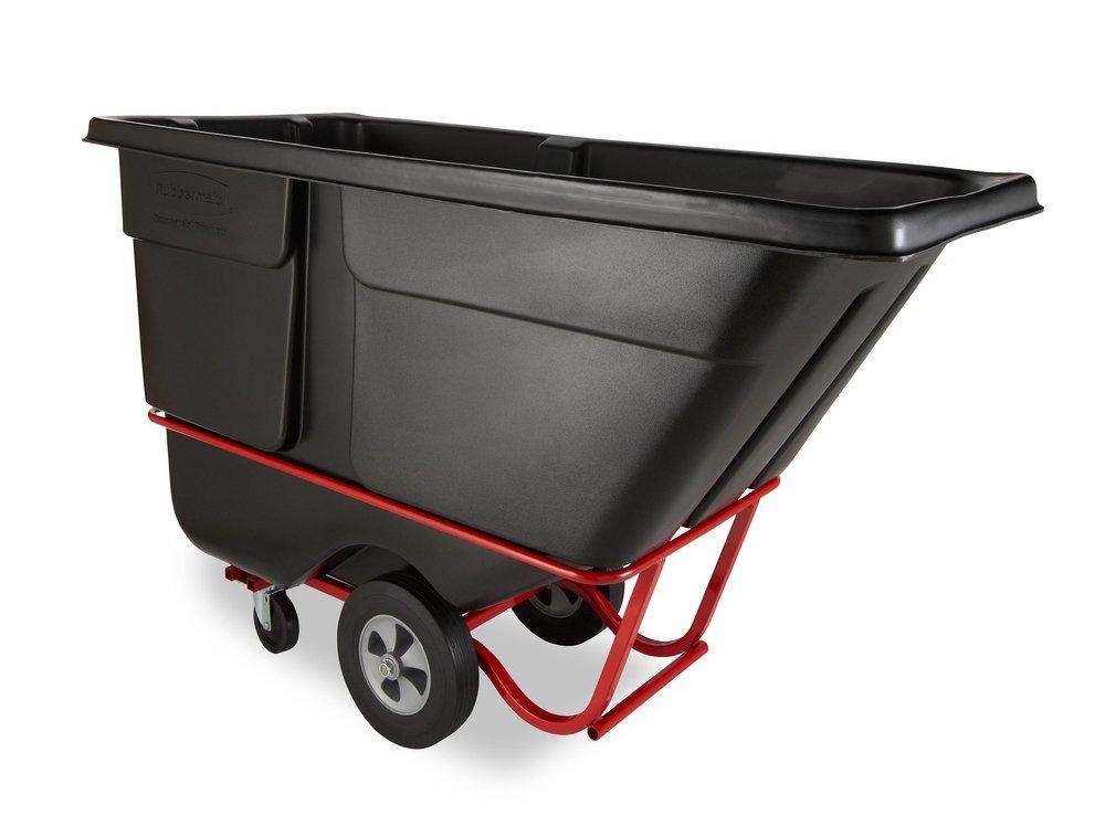 Rubbermaid Black 72-1/4 in. Standard Tilt Truck in Black 