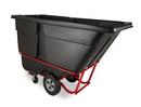 Rubbermaid Black 72-1/4 in. Standard Tilt Truck in Black 