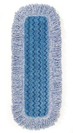 5 x 18 in. High Absorbency Microfiber Wet Pad in Blue