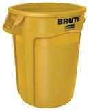 Rubbermaid Yellow 22 in. 32 gal Polyethylene Container 