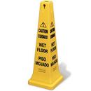 Rubbermaid Yellow Caution Wet Floor Safety Cone 