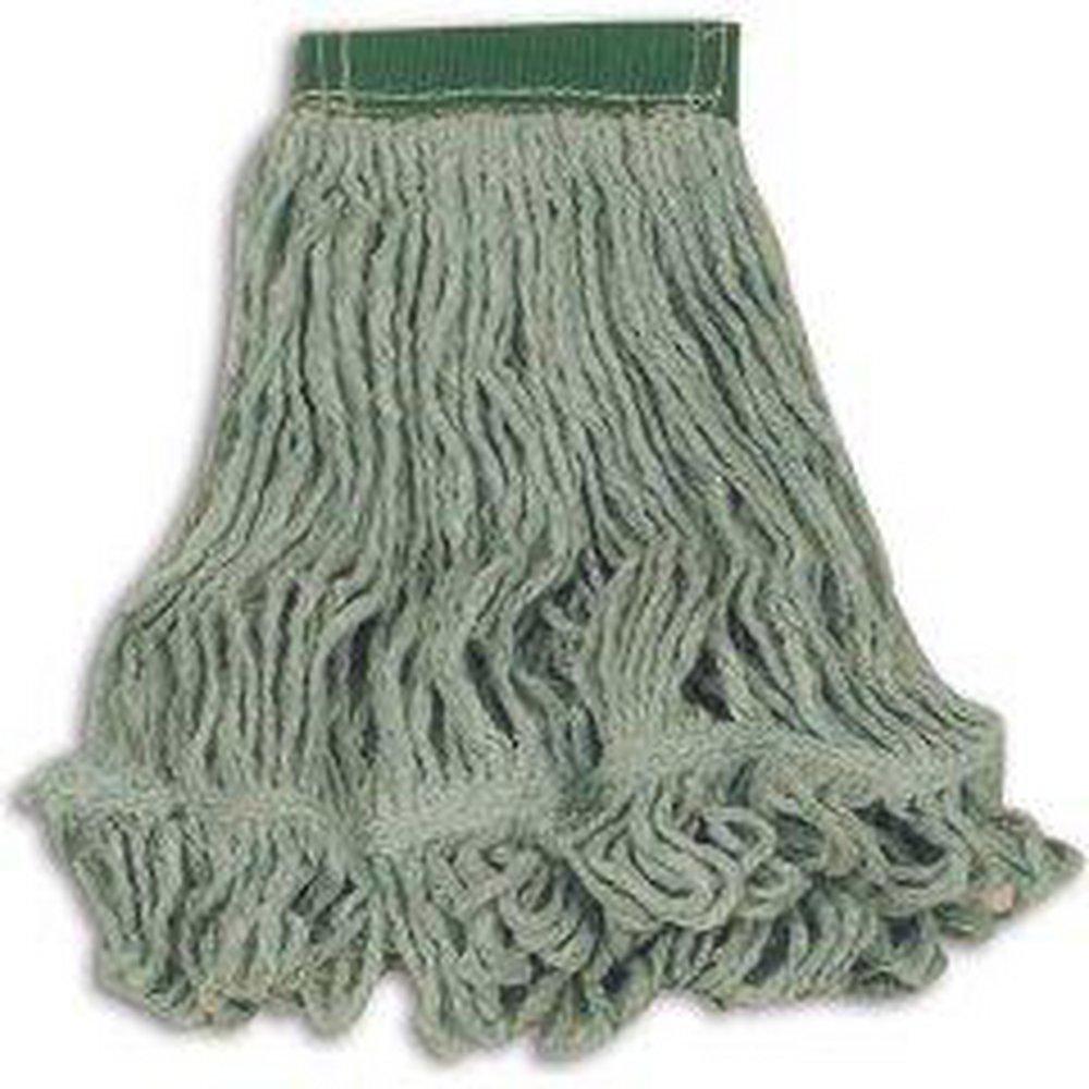 Rubbermaid Green 5 x 5 in. Cotton and Synthetic Yarn Blend Wet Mop 