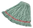Rubbermaid Green 1 in. Cotton and Synthetic Yarn Blend Wet Mop 