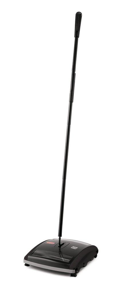 Rubbermaid Black Brushless Mechanical Sweeper in Black 