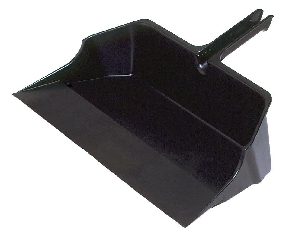 Rubbermaid Black 22 in. Jumbo Dust Pan with Handle 
