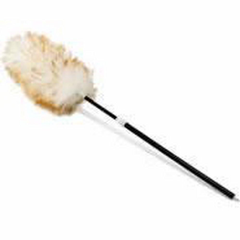 Rubbermaid Black Lambswoll Duster with Telescoping Plastic Handle 