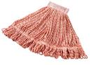 Rubbermaid Red 5 x 5 in. Cotton and Synthetic Yarn Blend Wet Mop 